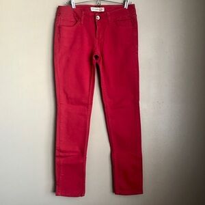 [Paris Blues] Red Skinny Jeans